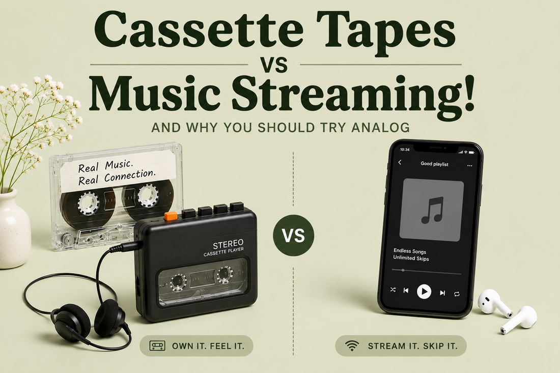 Cassette Tapes vs Music Streaming - Why You Need to Go Back to Analog